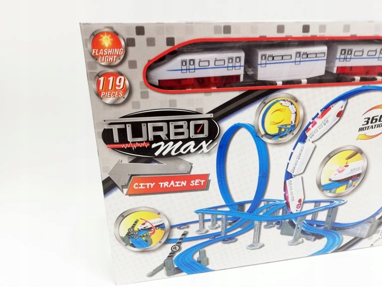 turbo max city train set