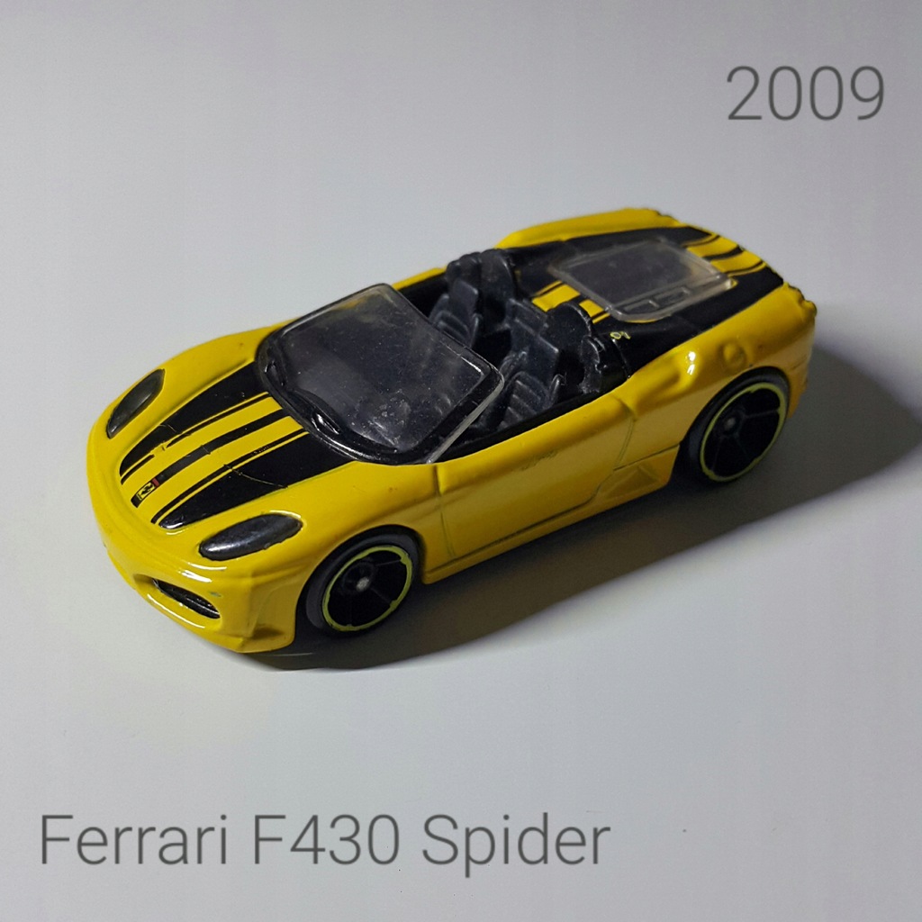 Ferrari F430 Spider Hot Wheels Matchbox 2009