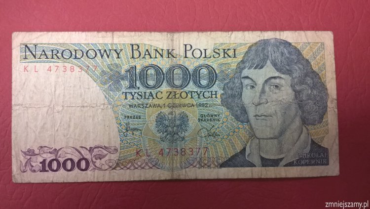 10 000 złotych z PRL