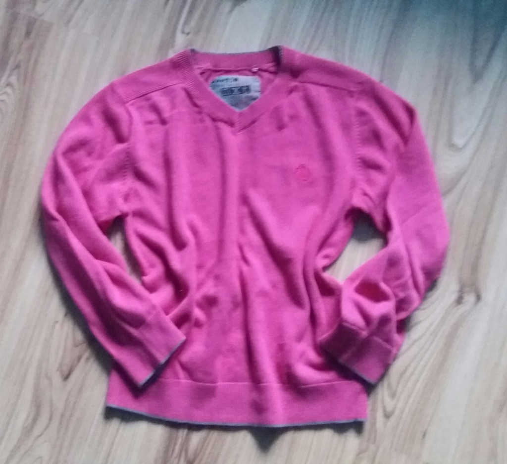 NEXT - różowy sweterek dziewczęcy 128 134