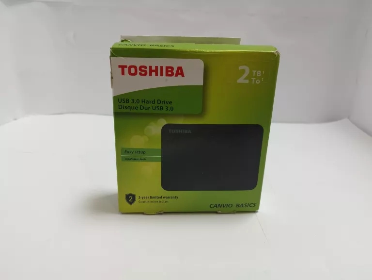 DYSKZEWNĘTRZNY TOSHIBA CANBIO BASICS 2TB +PUD