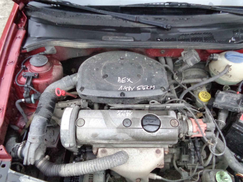 SILNIK 1.4 8V AEX 44KW 60KM VW POLO III 6N odpala