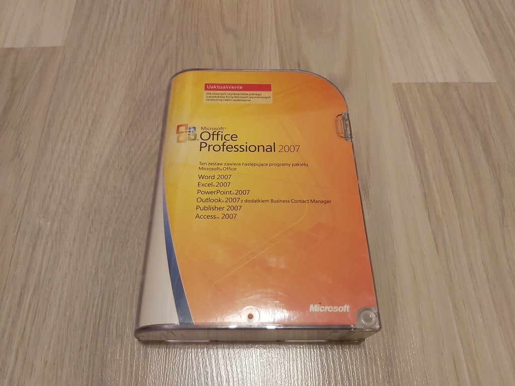 MS Office 2007 Professional 2xPC VUP PRO BOX PL