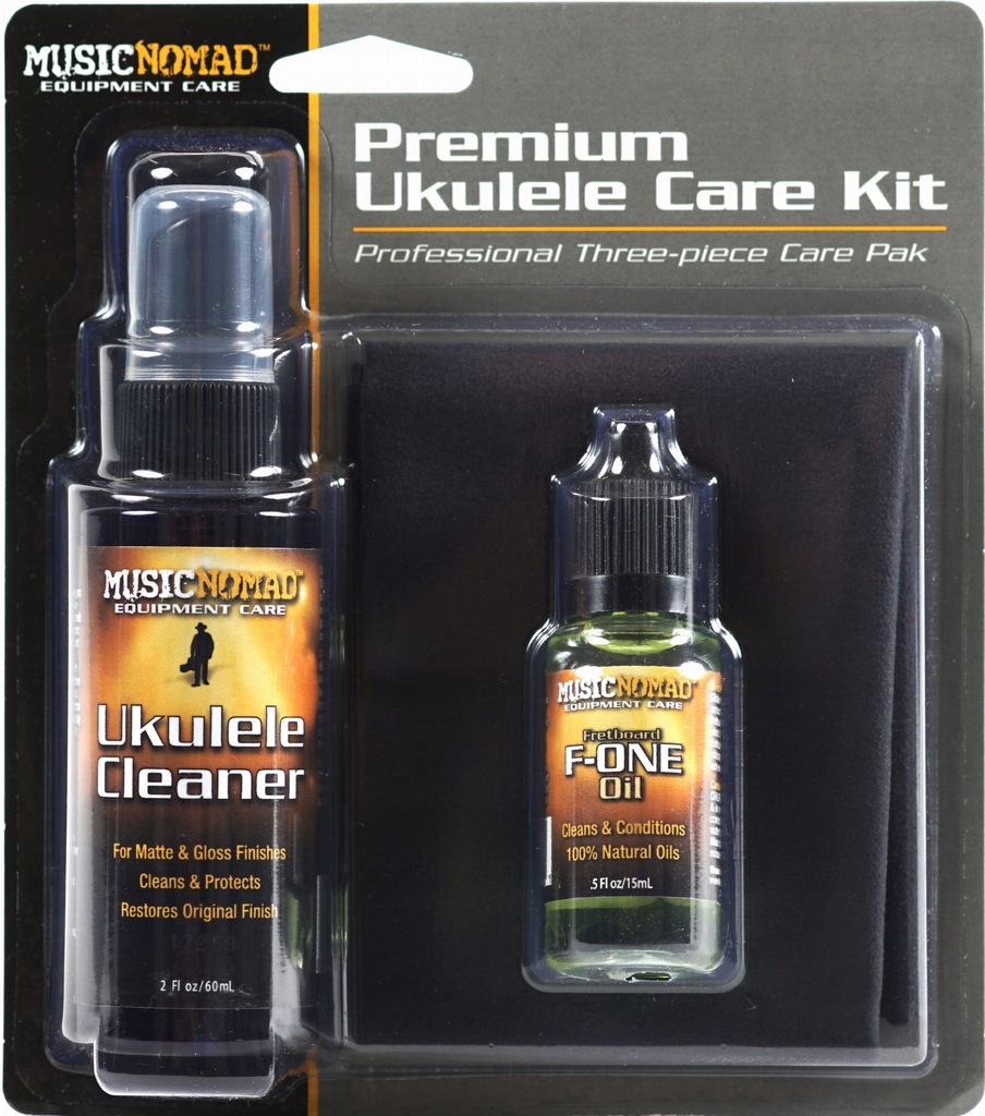 Zestaw do Pielęgnacji Ukulele - Music Nomad Premium Ukulele Kit MN142