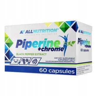 Allnutrition, Piperine + Chrome, 60 kapsułek