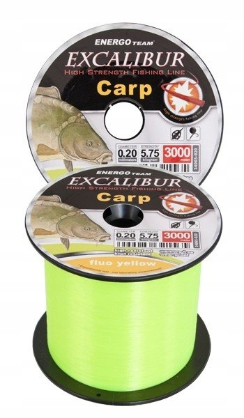 CARP EXPERT UV FLUO YELLOW 0,25MM 3000M