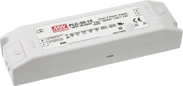 Zasilacz impulsowy LED MEAN WELL PLC-30-24