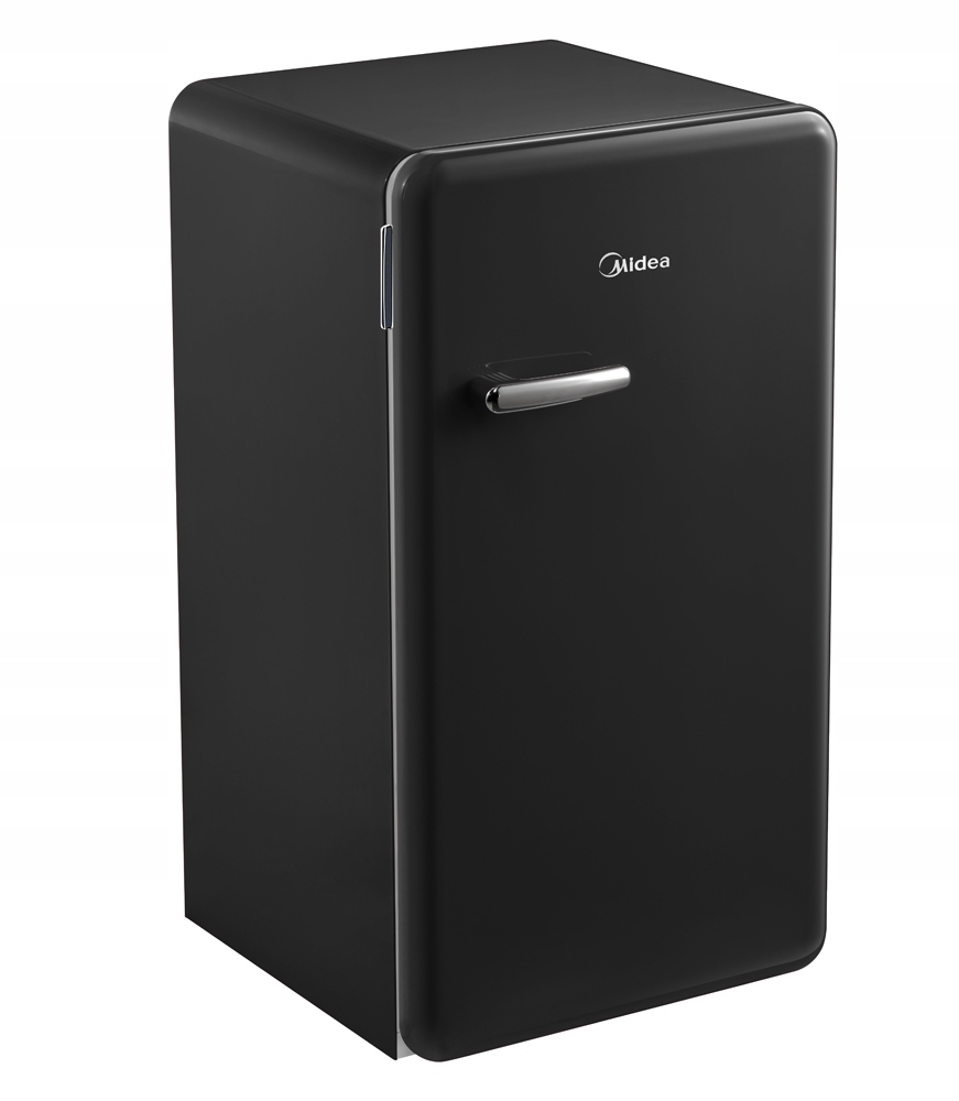 Lodówka podblatowa RETRO 85 cm czarna 93L OUTLET
