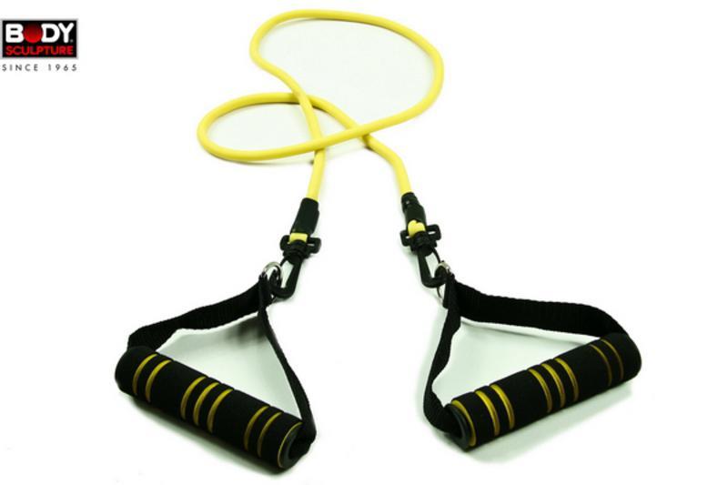 ZESTAW GUMA OPOROWA z UCHWYTAMI do ĆWICZEŃ BB2330 - 7018665241