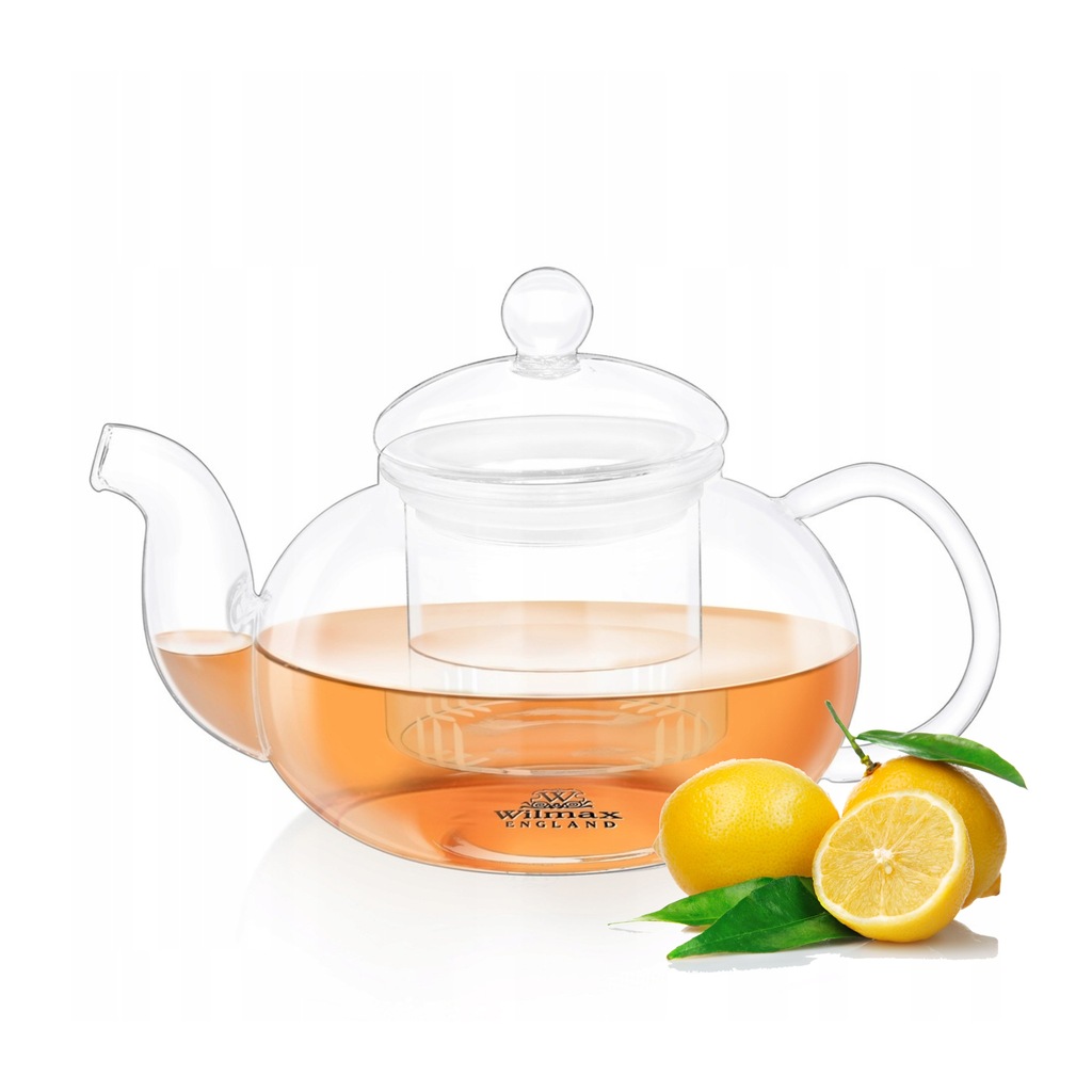 Zaparzacz do herbaty i zioł Wilmax szklo termiczne 1200 ml