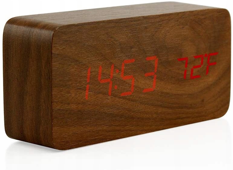 Купить Деревянные часы, светодиодный будильник, USB-термометр: отзывы, фото, характеристики в интерне-магазине Aredi.ru