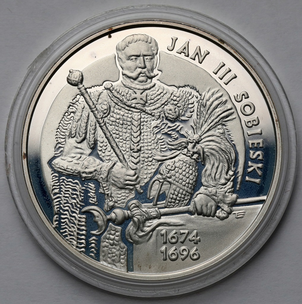 2478. 10 zł 2001 Jan III Sobieski - półpostać