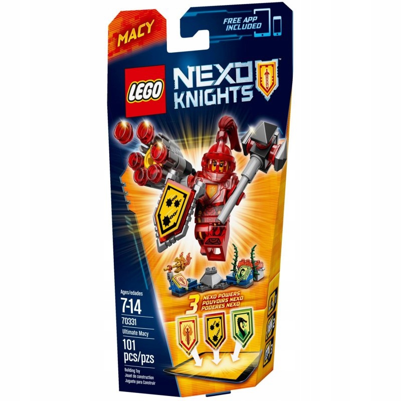 Lego Nexo Knights Macy 70331
