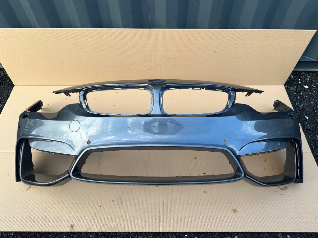 ZDERZAK BMW M3 M4 F80 F82 F83 M-POWER SPRYSKI 6X PDC KAMERY ORYGINAŁ ...