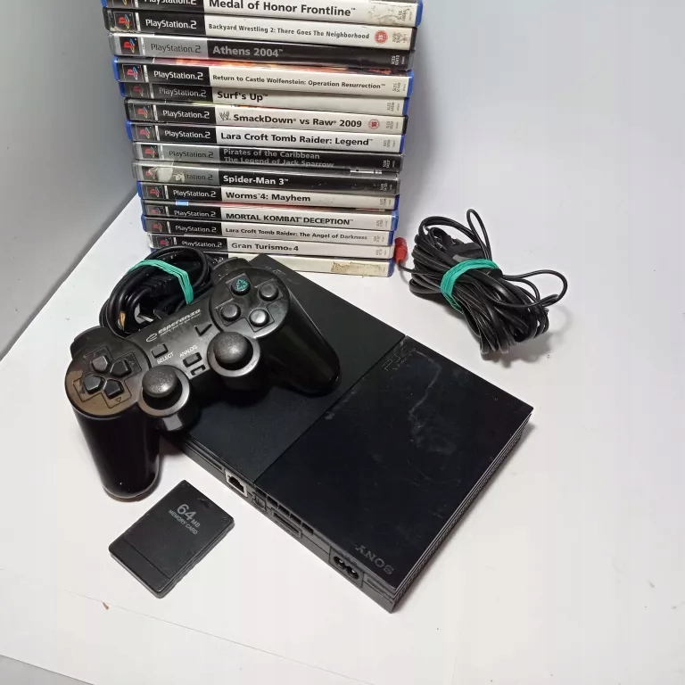 KONSOLA PS2 MODBO CHIP GRY KARTA