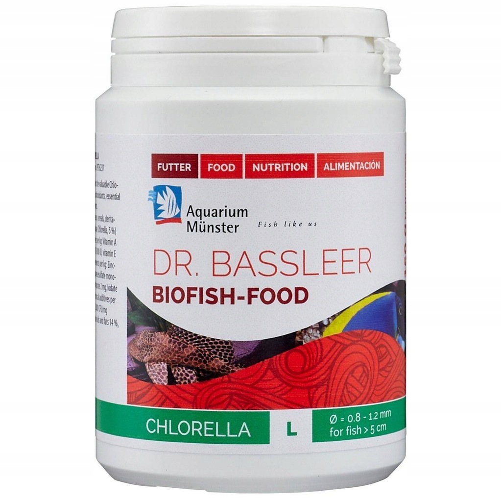 Dr. Bassleer Biofish-Food Chlorella L 60 g
