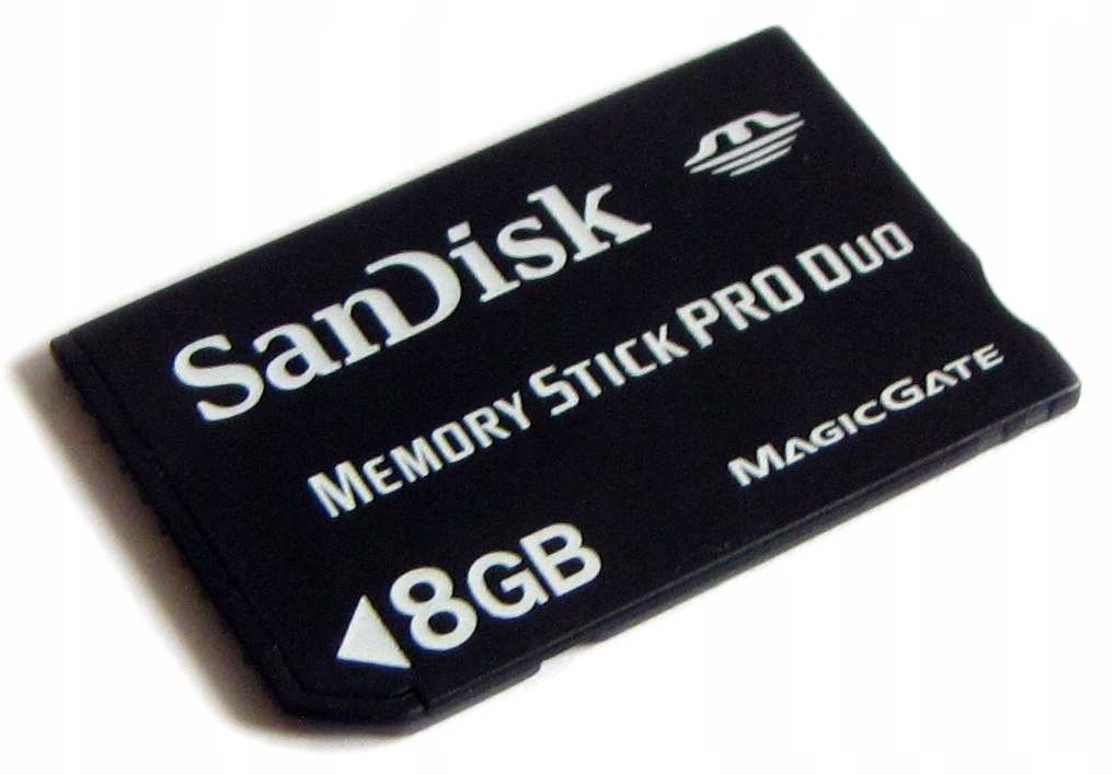 KARTA PAMIĘCI SanDisk 8GB MEMORY STICK PRO DUO