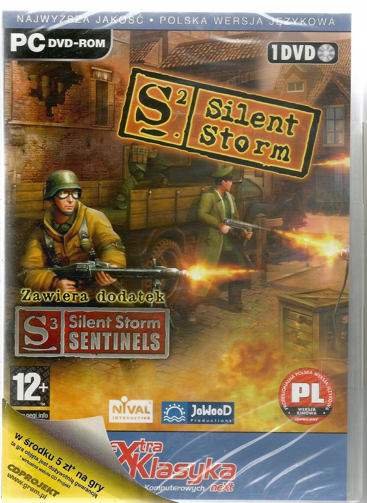 SILENT STORM + SENTINELS NOWA W FOLII PC WARSZAWA