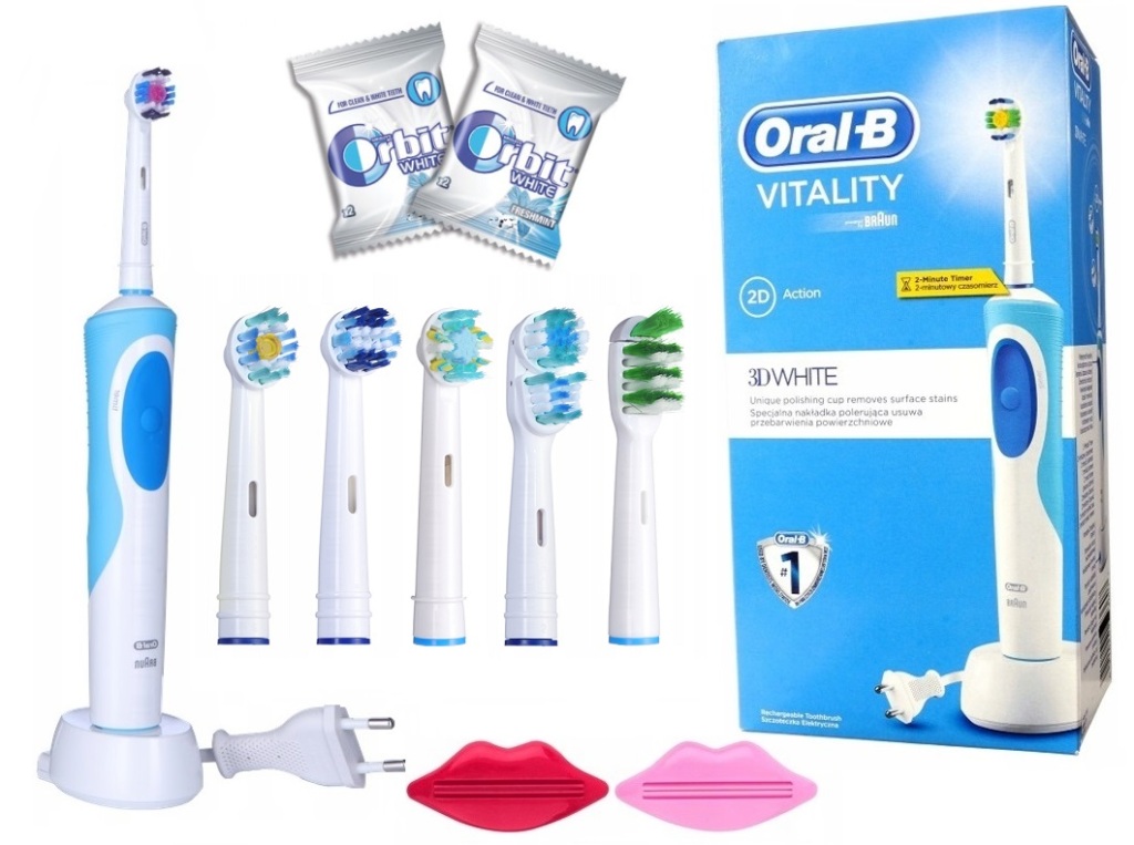 SZCZOTECZKA ELEKTRYCZNA ORAL-B VITALITY + GRATIS