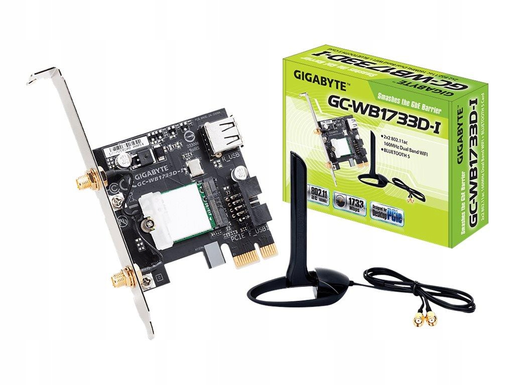 GIGABYTE WiFi and Bluetooth card Intel Wireless-AC