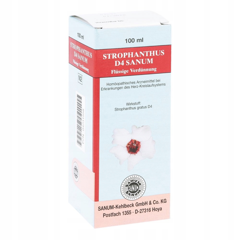 Strophanthus D4 Sanum w kroplach (100 ml) - 8475551798 - oficjalne .