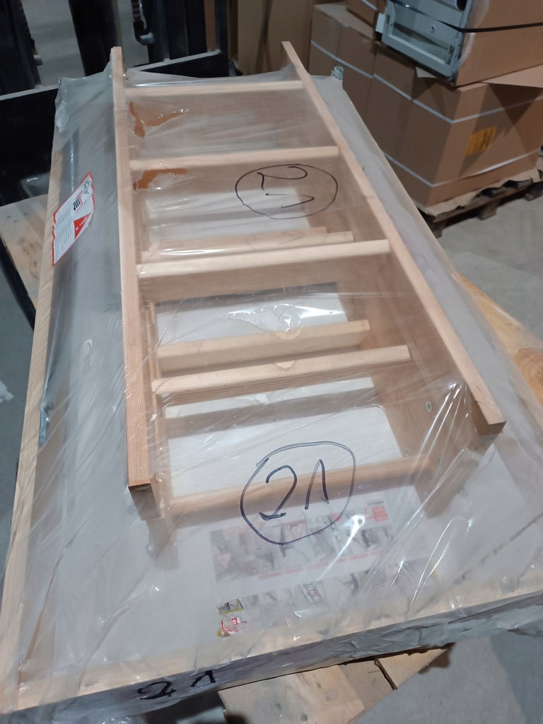 WŁAZ Schody Strychowe 70x120 KRONMAT OLE ZE ZWROTU