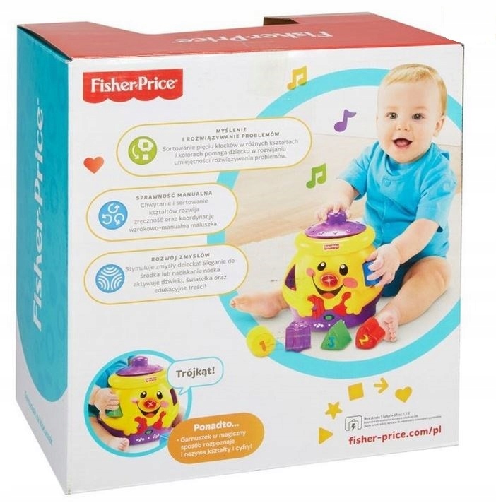 Купить ГОРШОК FISHER PRICE ДЛЯ СОРТИРОВКИ БЛОКОВ K0428: отзывы, фото, характеристики в интерне-магазине Aredi.ru