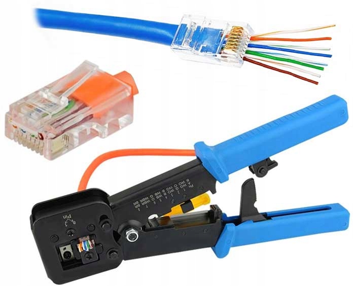 Купить Разъем RJ45 8P8C cat5E проходной, 100 шт.: отзывы, фото, характеристики в интерне-магазине Aredi.ru