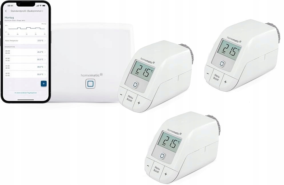 H2911 Homematic IP Smart Home zestaw startowy do ogrzewania