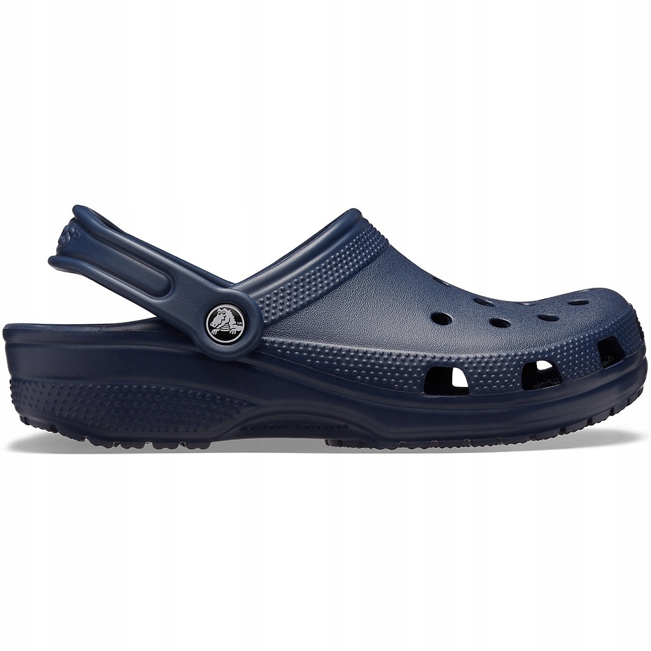 Granatowe Syntetyk Buty Klapki Crocs r.39