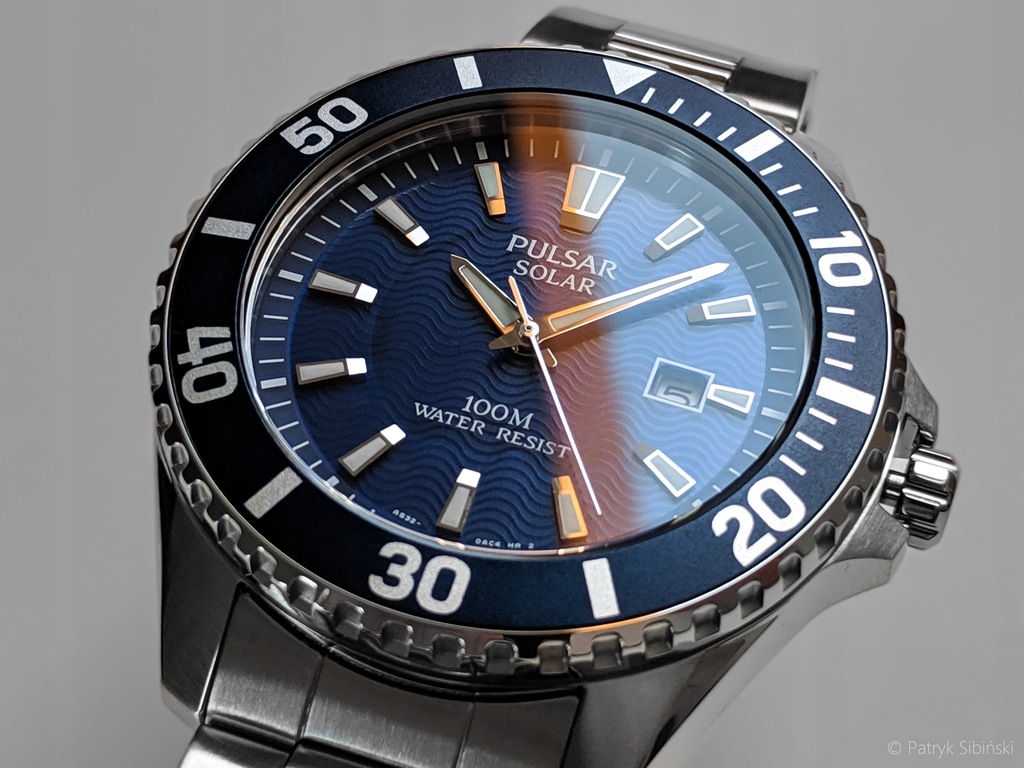 DIVER PULSAR SOLAR PX3067 SEIKO SEAMASTER CITIZEN - 8113980218 - oficjalne archiwum Allegro