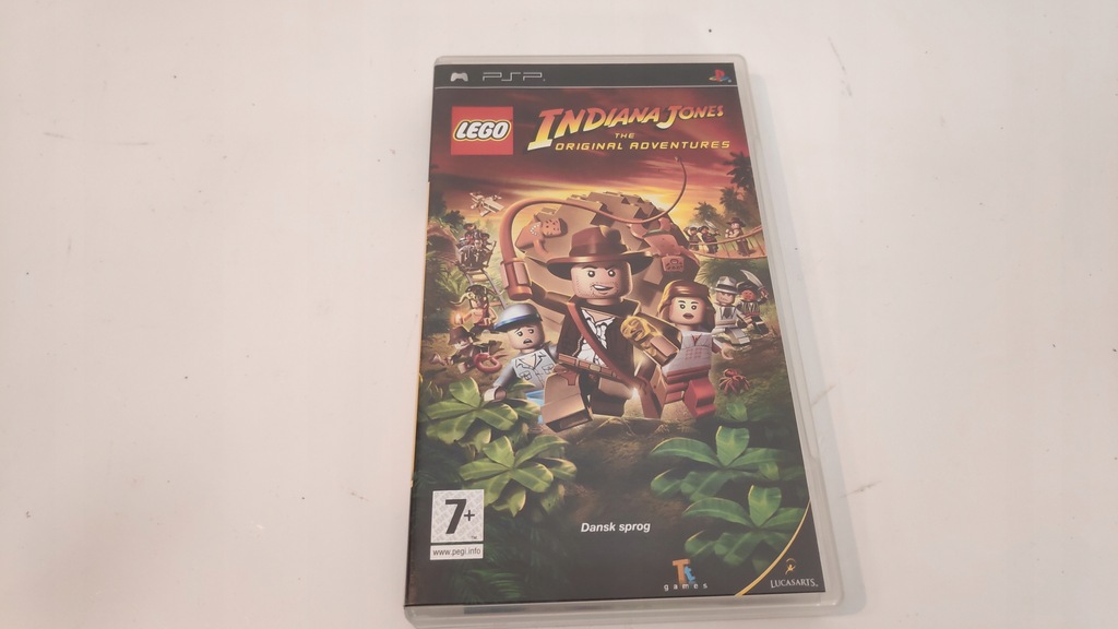 PSP LEGO Indiana Jones The Original Adventures duńska wersja