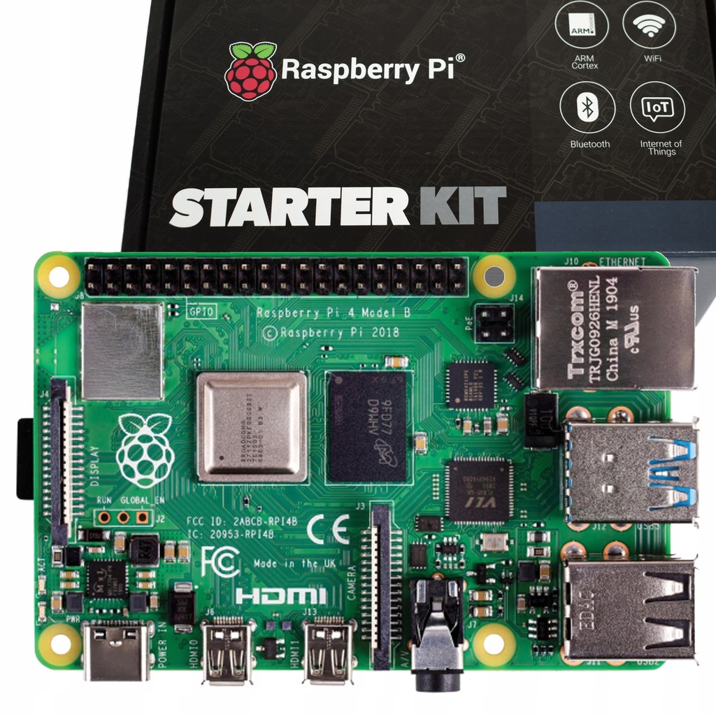 Mikrokomputer Raspberry Pi 4 Model B
