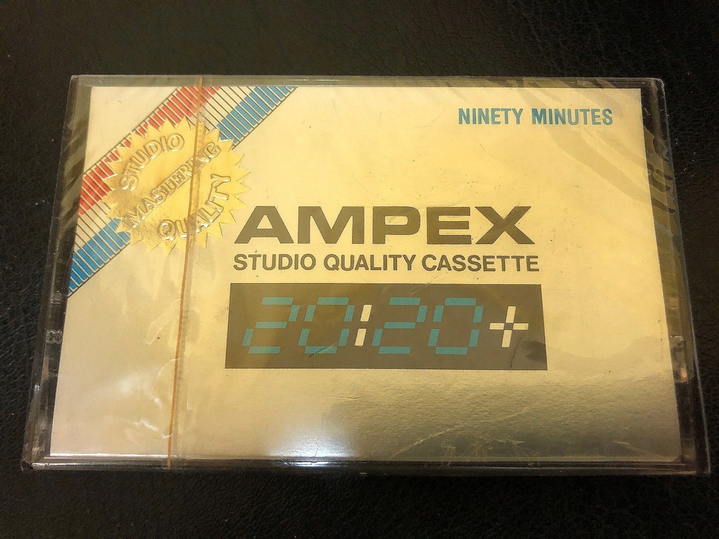 AMPEX 20/20+, C-90 - kaseta magnetofonowa, nowa