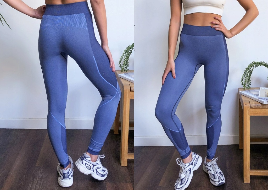 COLUMBIA SPORTOWE LEGGINSY ELASTYCZNE L