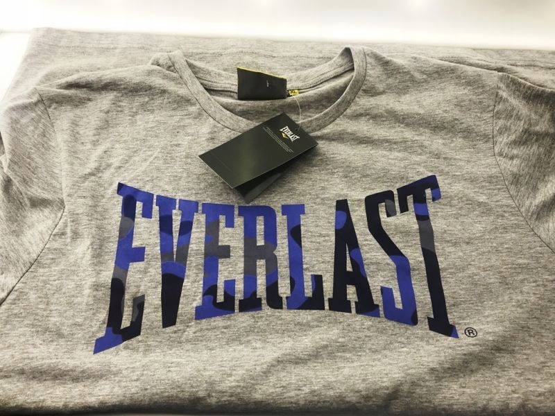 T-SHIRT EVERLAST SZARA ROZM.2XL