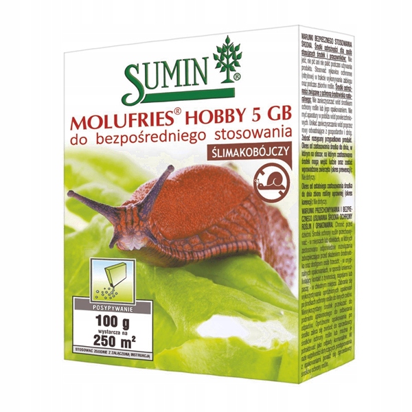 Molufries HOBBY 5GB 100g zwalcza ślimaki