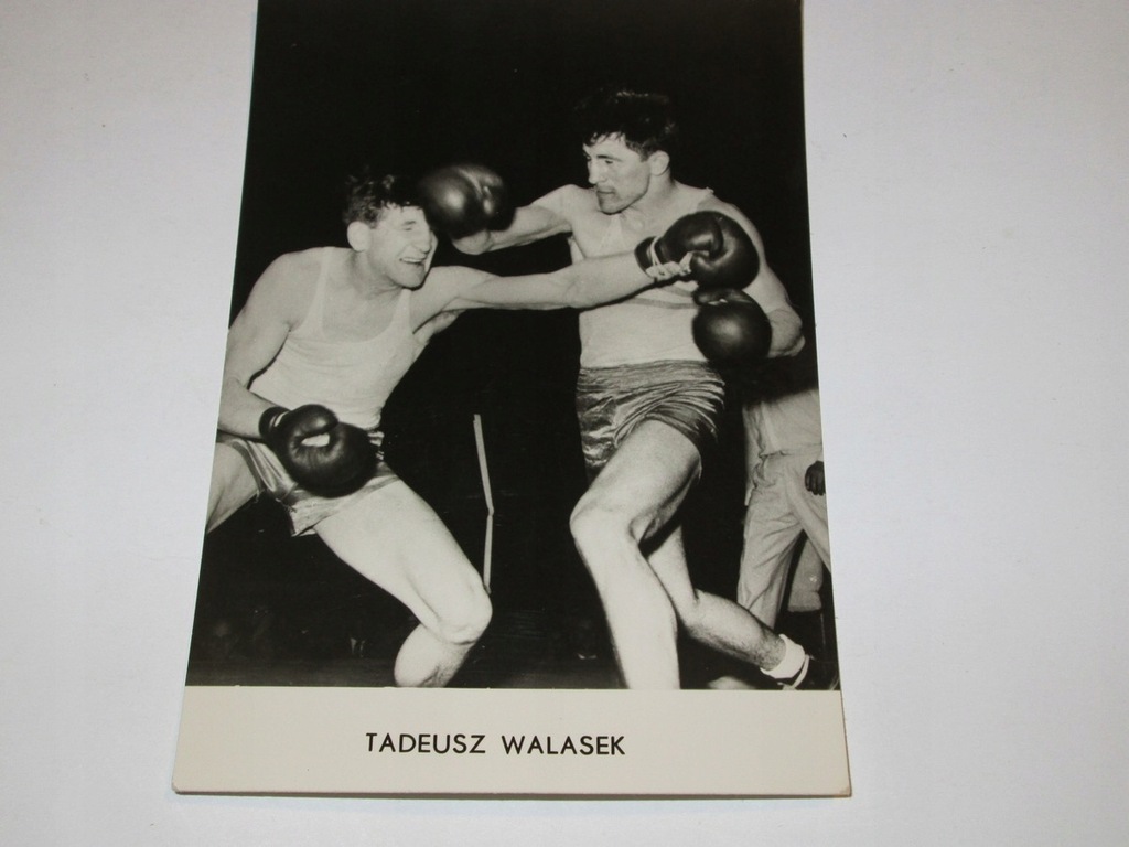POCZTÓWKA TADEUSZ WALASEK BOKS