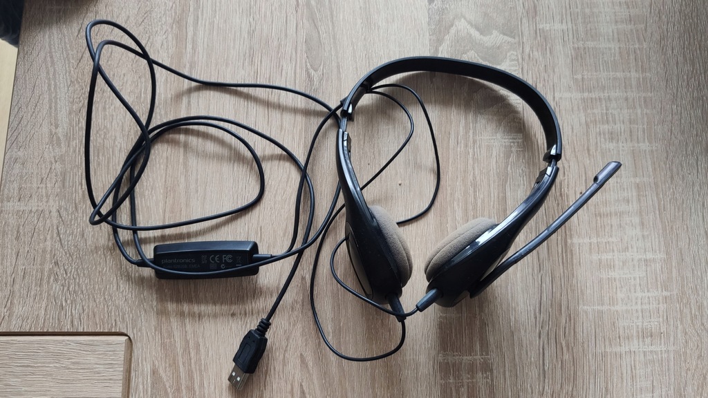 Słuchawki USB Plantronics 628 z mikrofonem