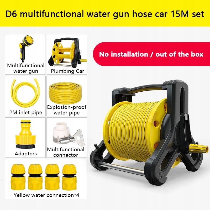 Portable Electric Sprayer Water Pipe Truck Garden