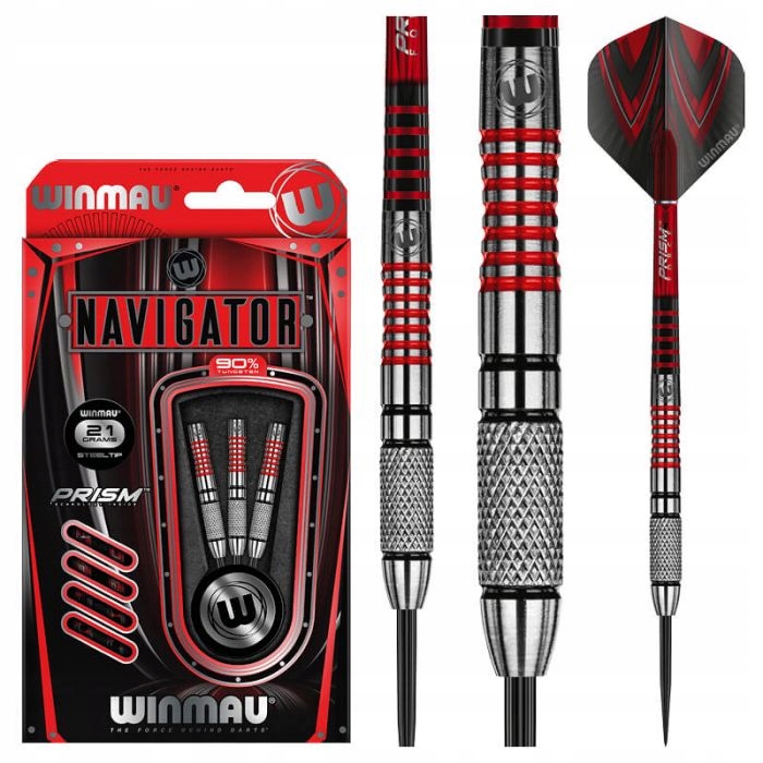 Rzutki Lotki Dart Winmau NAVIGATOR 90% Steel 21g