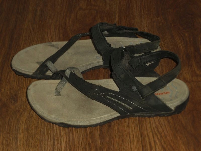 MERRELL SELECT GRIP SKÓRA SANDAŁY R.42 WKŁ.27,5