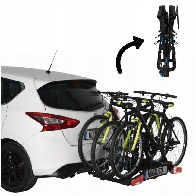 Bagażnik Rowerowy Na Hak Norauto Rapidbike Flex 3r 7995585759