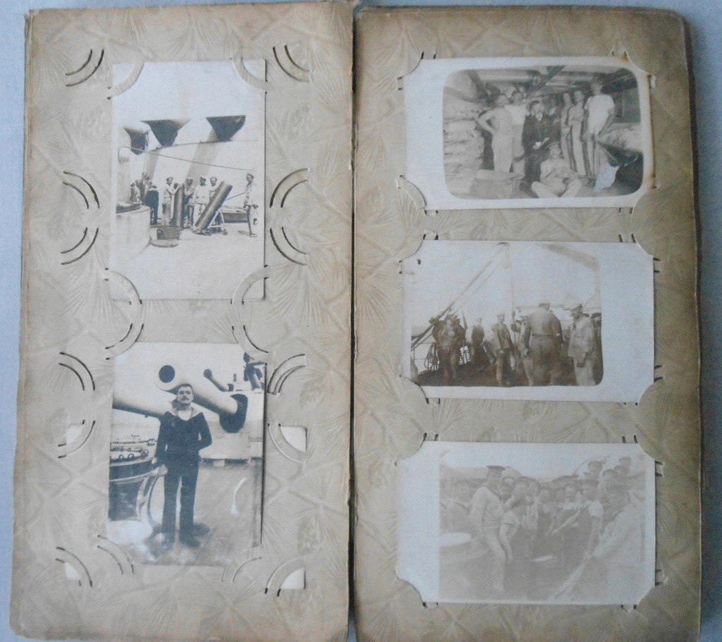 Album zdjęć marynarka Austro-Węgry pancerniki