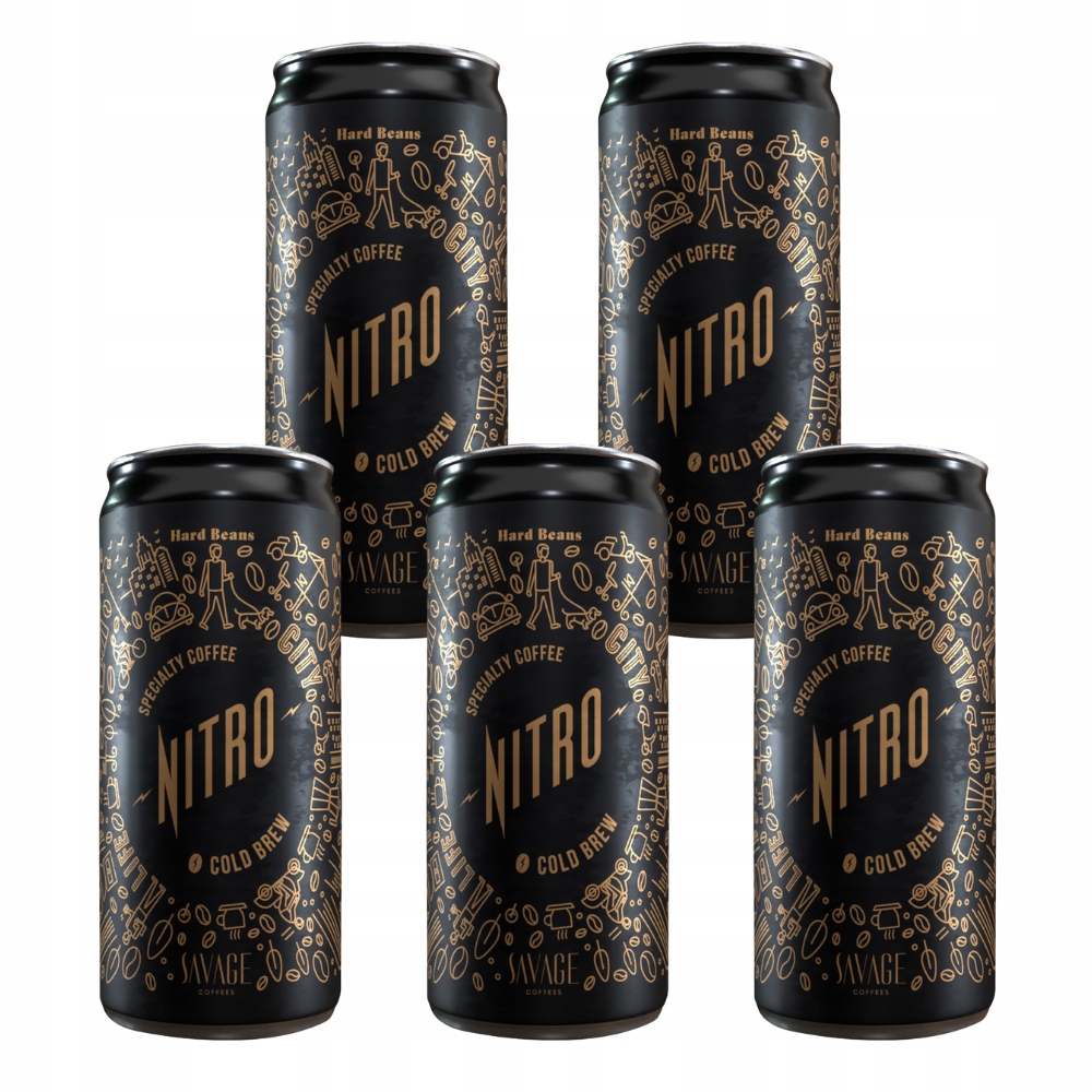 Kawa Cold Brew Special Savage Nitro 5x200 ml