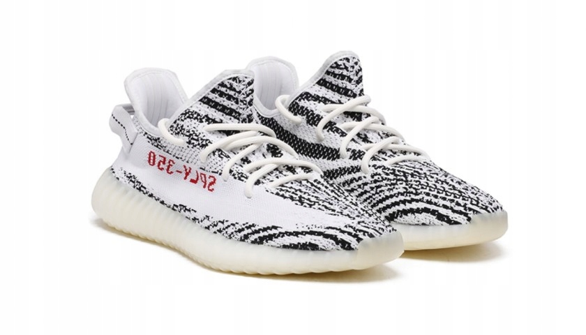 adidas Yeezy Boost 350 V2 Zebra - 45 - 9092398069 - oficjalne archiwum  Allegro