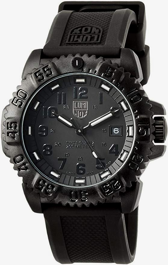 NOWY ZEGAREK DIVER LUMINOX SU3051.BLACKOUT, TRYT