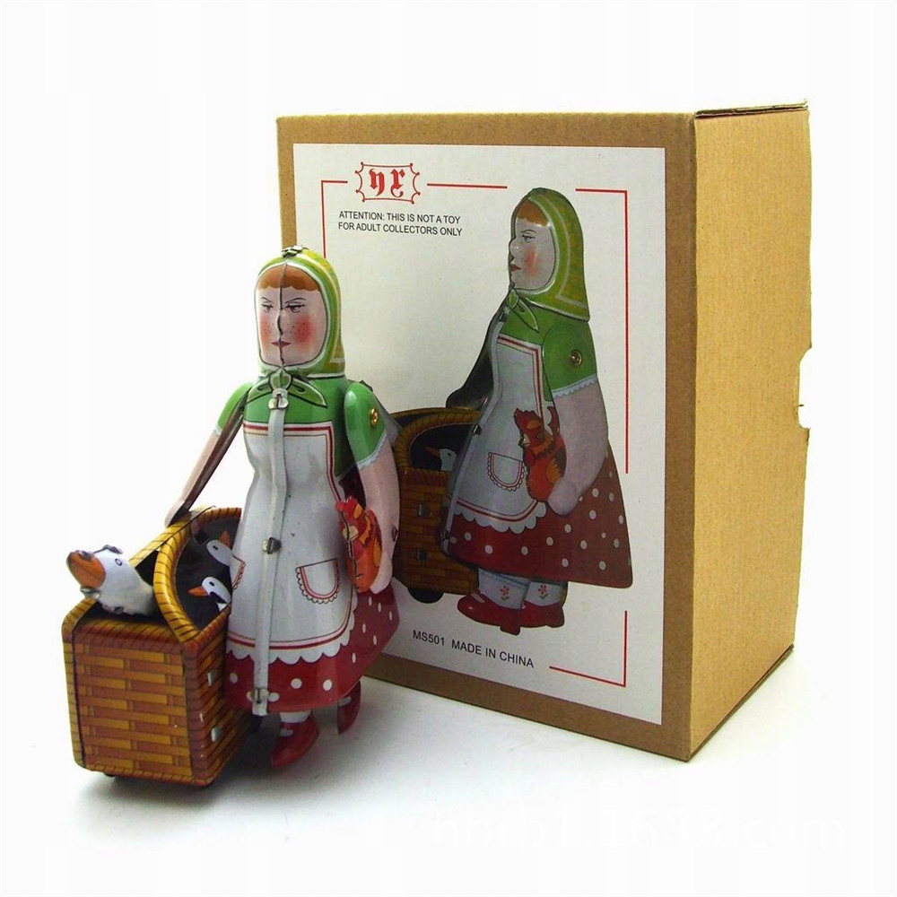 Vintage Collection Russian Tin Toys Classic Women