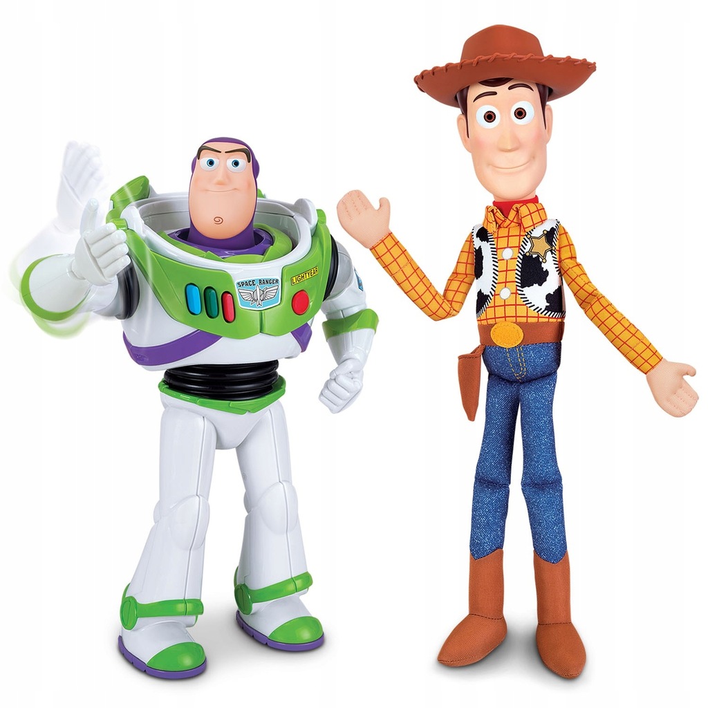 Dwupak Buzz Astral i Kowboj Chudy z. Toy Story 4 8271084072 oficjalne archiwum Allegro