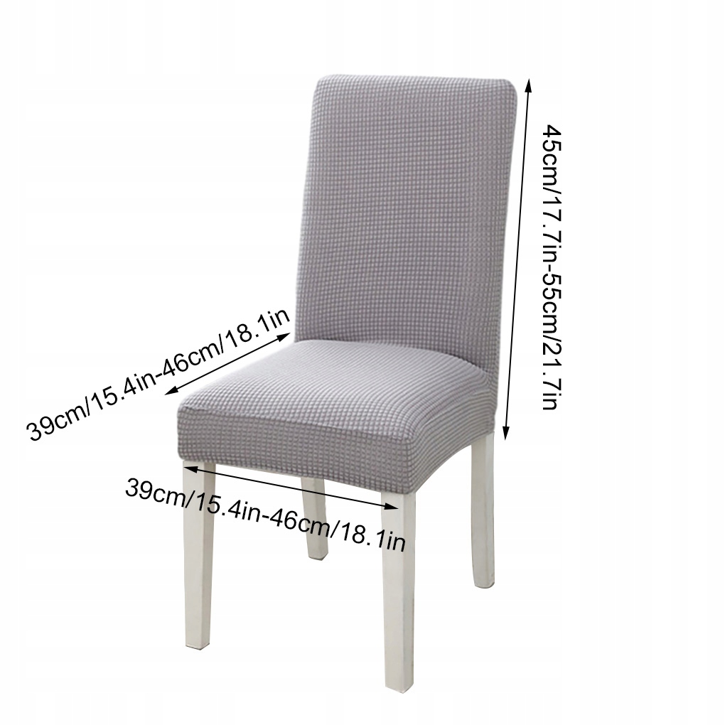 1 x elastyczna pokrywa siedzenia krzesła.